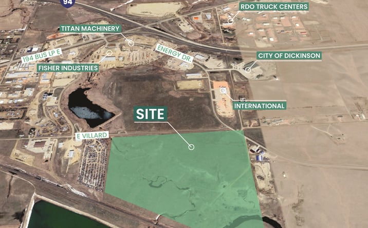 Pictures of Land property located at 3698 E Villard St, Dickinson, ND 58601 for sales - image #1