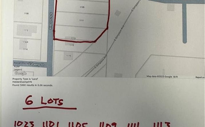 Pictures of Land property located at 1023 S Scott Avenue, Independence, MO 64054 for sales - image #1