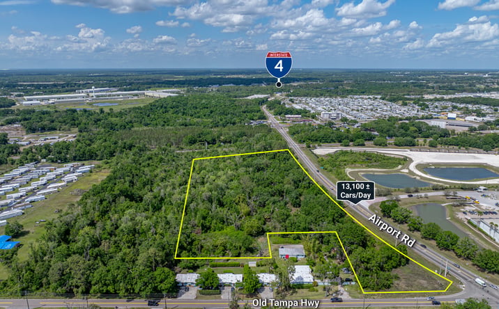 Pictures of Land property located at 0 Airport Rd, Lakeland, FL 33811 for sales - image #1