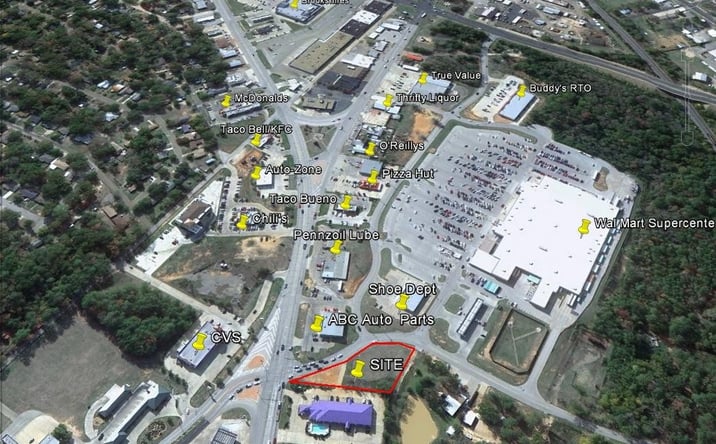 Pictures of Land property located at SEC Of Hwy 259 And Stone Rd, Kilgore, TX 75662 for sales - image #1