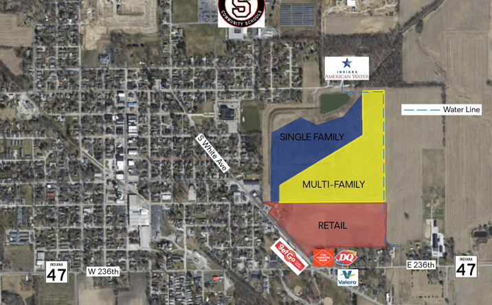 Pictures of Land, Mixed Use property located at 711 S White Ave, Sheridan, IN 46069 for sales - image #1