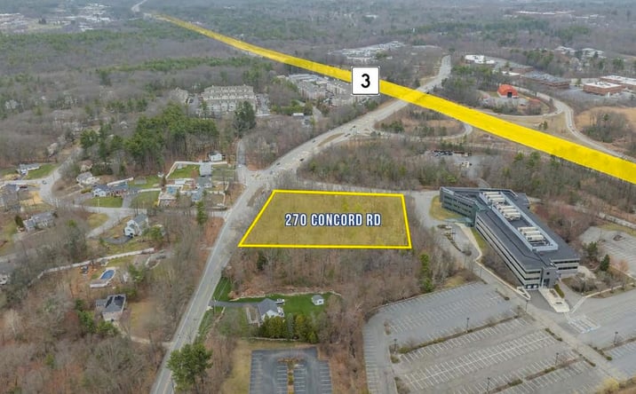 Pictures of Land property located at 270 Concord Rd, Billerica, MA 01821 for sales - image #1