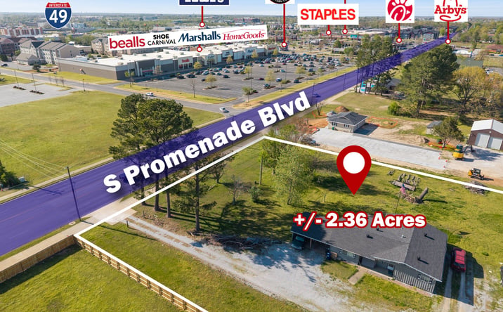 Pictures of Land property located at 315 S Promenade Blvd, Rogers, AR 72758 for sales - image #1