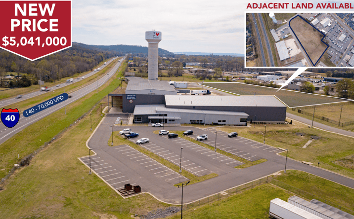 Pictures of Office, Industrial property located at 340 N Shamrock Blvd, Russellville, AR 72802 for sales - image #1