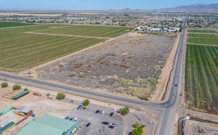 Pictures of Land property located at NWC HAZEN & MILLER RD, Buckeye, AZ 85326 for sales - image #1