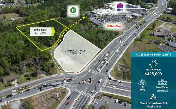 Pictures of Land property located at Blanding Blvd/218, Jacksonville, FL 32068 for sales - image #1