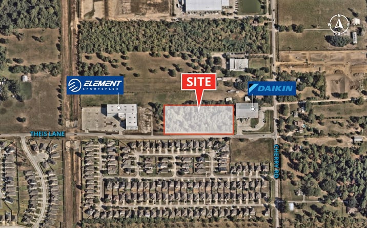 Pictures of Industrial, Land property located at 0 Theis Lane, Tomball, TX 77375 for sales - image #1