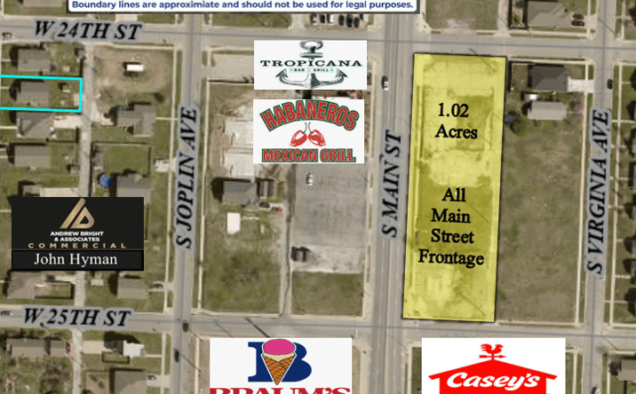 Pictures of Land property located at 2401 S. Main St., Joplin, MO 64804 for sales - image #1
