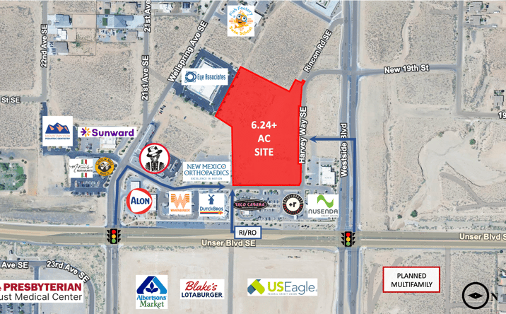 Pictures of Mixed Use, Multifamily, Retail property located at 2021 Unser Blvd SE, Rio Rancho, NM 87124 for sales - image #1