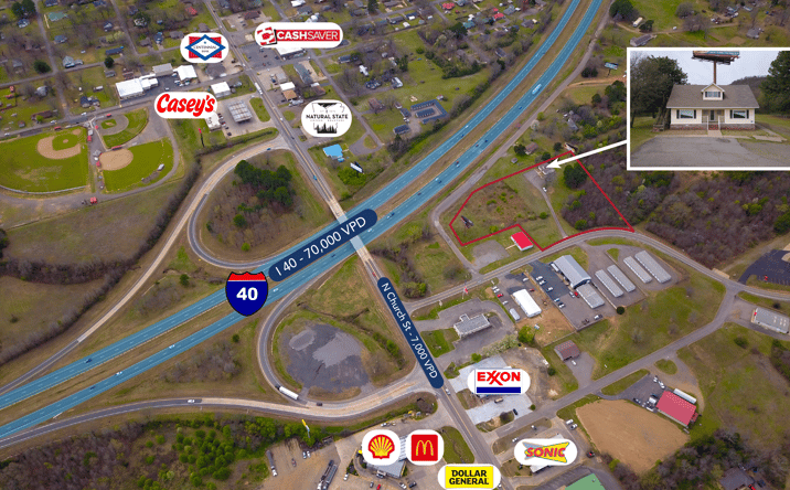 Pictures of Land property located at 301 Crow Mountain Dr, Atkins, AR 72823 for sales - image #1