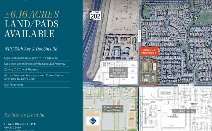 Pictures of Land property located at 5890 W Dobbins Road, phoenix, AZ 85339 for sales - image #1