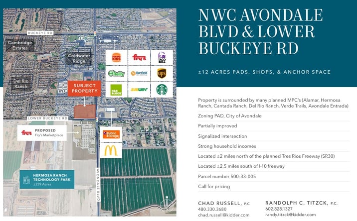 Pictures of Land property located at 2650 S Avondale Blvd, avondale, AZ 85323 for sales - image #1