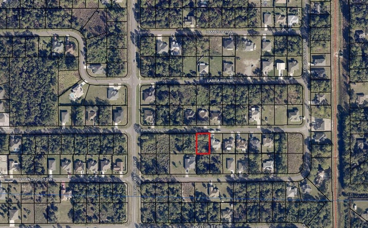 Pictures of Land property located at 164 Haines Road SW, Palm Bay, FL 32908 for sales - image #1