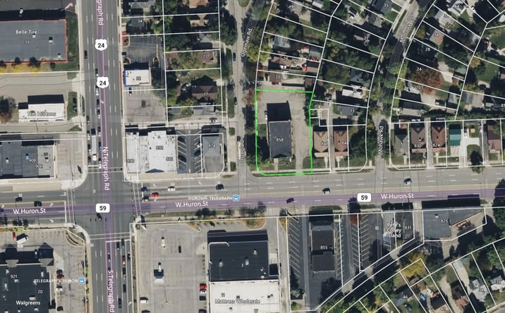Pictures of Land, Special Purpose property located at 858 W Huron St, Pontiac, MI 48341 for sales - image #1