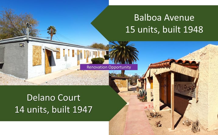 Pictures of Multifamily property located at 2432 N Balboa Ave, Tucson, AZ 85705 for sales - image #1