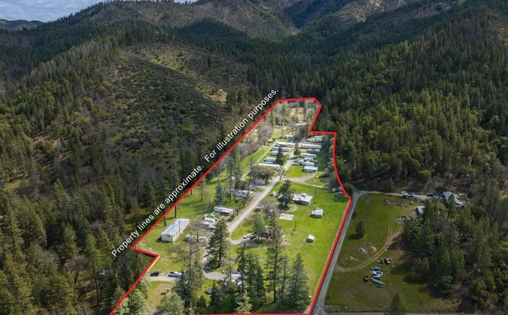 Pictures of Land, Mobile Home Park property located at 11425&nbsp;Upper Applegate Road, Jacksonville, OR 97530 for sales - image #1