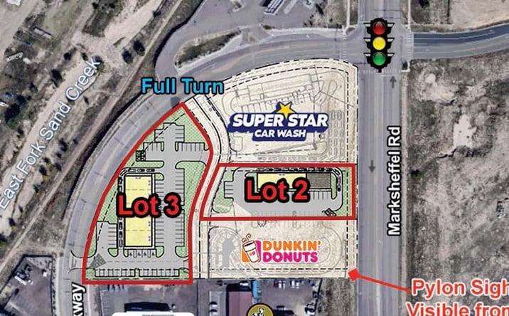 Pictures of Land property located at SWC Meadowbrook & Marksheffel, Colorado Springs, CO 80915 for sales - image #1