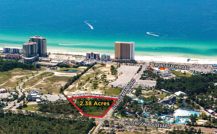 Pictures of Land property located at Hutchison Boulevard & Alf Coleman Road, Panama City Beach, FL 32407 for sales - image #1