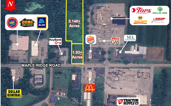 Pictures of Retail property located at 11216 Maple Ridge Rd, Medina, NY 14103 for sales - image #1
