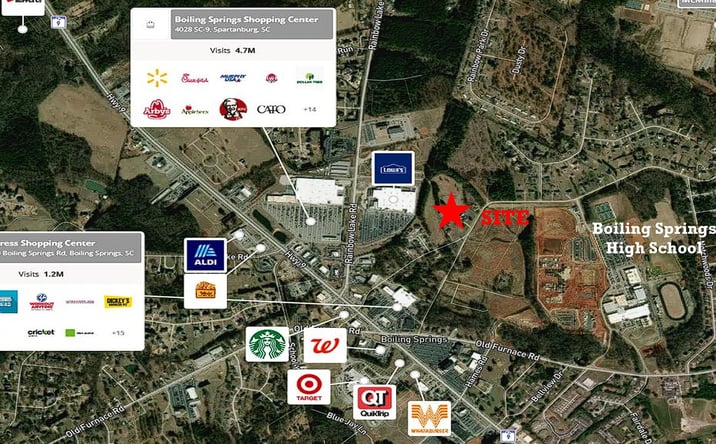 Pictures of Land property located at 169 McMillin Blvd, Boiling Springs, SC 29316 for sales - image #1
