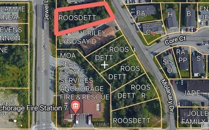 Pictures of Land property located at L3 Molanary Drive, Anchorage, AK 99502 for sales - image #1