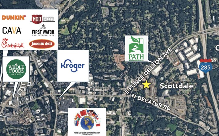 Pictures of Land property located at 616 Woodland Ave, Scottdale, GA 30079 for sales - image #1