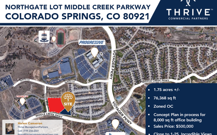 Pictures of Land property located at Middle Creek Parkway, Colorado Springs, CO 80921 for sales - image #1