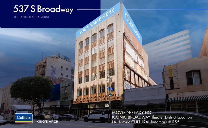 Pictures of Office, Mixed Use property located at 537 S Broadway, Los Angeles, CA 90013 for sales - image #1