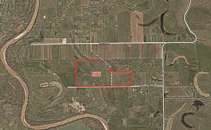 Pictures of Land property located at FM 1489 & County Line Road, Brookshire, TX 77423 for sales - image #1