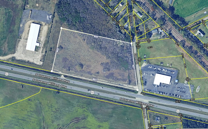 Pictures of Land property located at S Governor Williams Hwy - 6 acres, Darlington, SC 29532 for sales - image #1