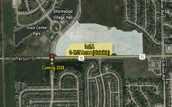 Pictures of Land property located at Wynstone Blvd & Jefferson St, Shorewood, IL 60404 for sales - image #1