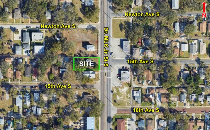 Pictures of Land property located at 1443 Dr. M.L.K. Jr St S, St. Petersburg, FL 33705 for sales - image #1
