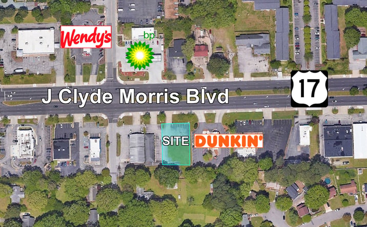 Pictures of Land property located at 690 J Clyde Morris Blvd, Newport News, VA 23601 for sales - image #1