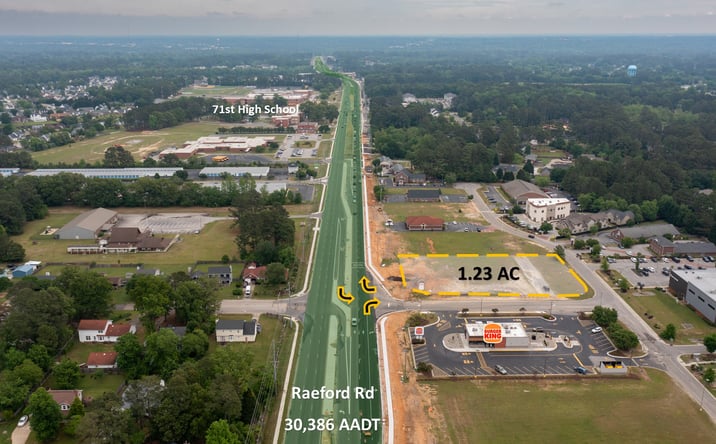 Pictures of Land property located at 6985 Raeford Rd, Fayetteville, NC 28304 for sales - image #1