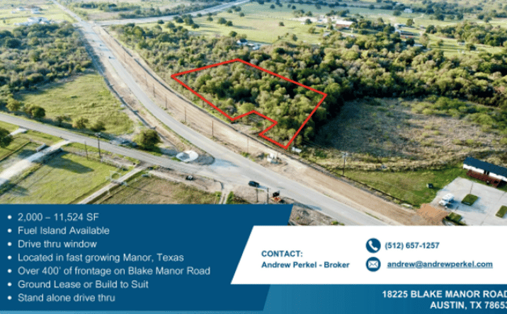 Pictures of Retail property located at 18225 Blake Manor Rd, Manor, TX 78653 for sales - image #1