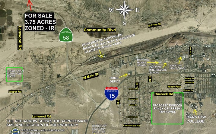 Pictures of Land property located at old hwy 58,lenwood rd, null, CA 92311 for sales - image #1
