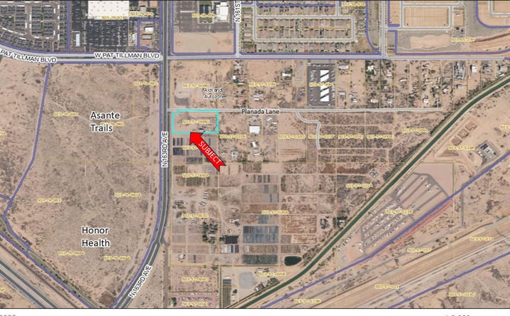 Pictures of Land property located at W Planada Lane, Surprise, AZ 85387 for sales - image #1