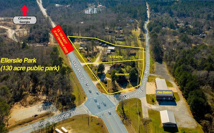 Pictures of Mixed Use, Special Purpose, Retail property located at 3565 Georgia 85, Ellerslie, GA 31807 for sales - image #1