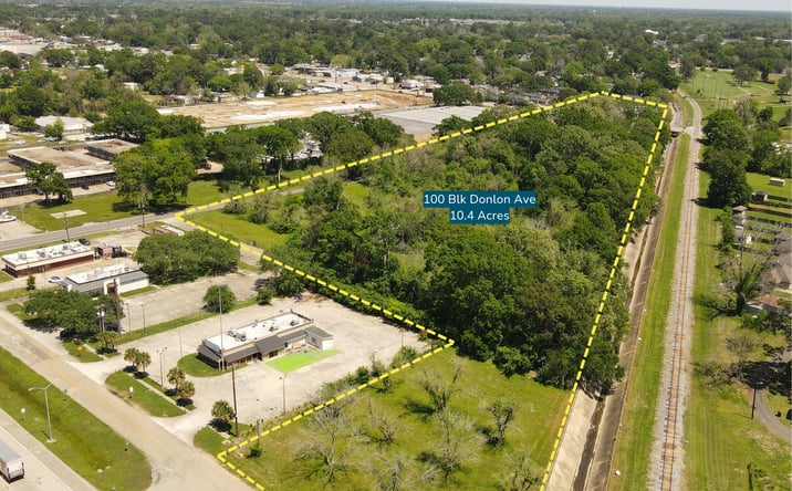Pictures of Land property located at 100 Blk Donlon Ave, Lafayette, LA 70501 for sales - image #1
