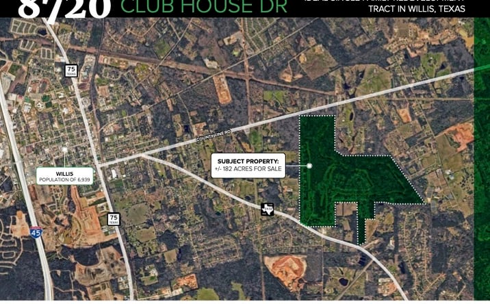 Pictures of Land property located at 8720 Club House Dr, Willis, TX 77378 for sales - image #1
