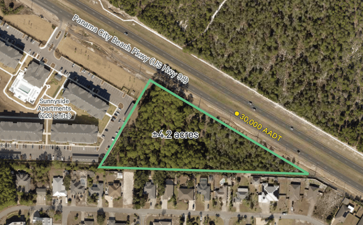 Pictures of Land property located at 20901 Panama City Beach Pkwy, Panama City Beach, FL 32413 for sales - image #1