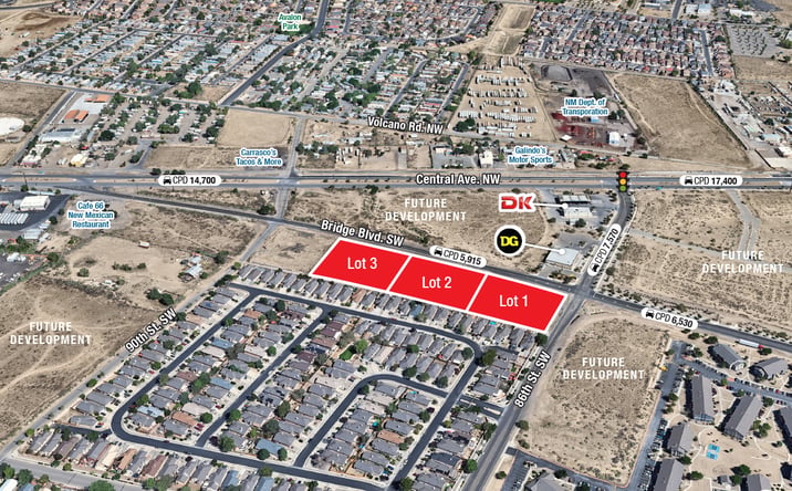 Pictures of Land property located at 86th St. & Bridge Blvd. SW, Albuquerque, NM 87121 for sales - image #1