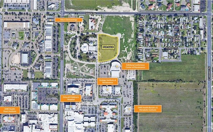 Pictures of Land property located at 134 Paseo Del Prado Street, Edinburg, TX 78539 for sales - image #1