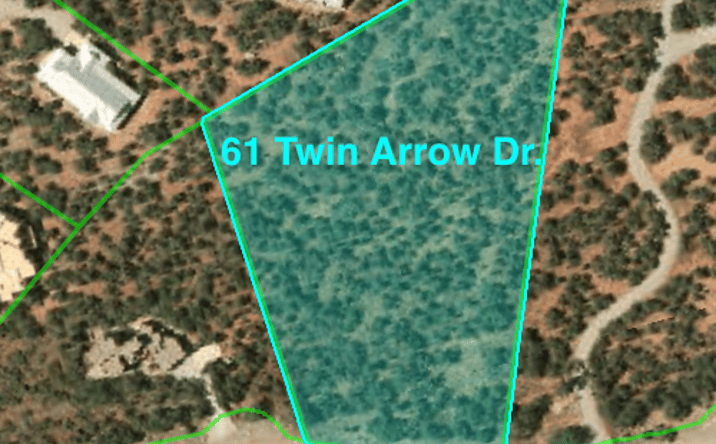 Pictures of Land property located at 61 Twin Arrow Dr., Sandia Park, NM 87047 for sales - image #1