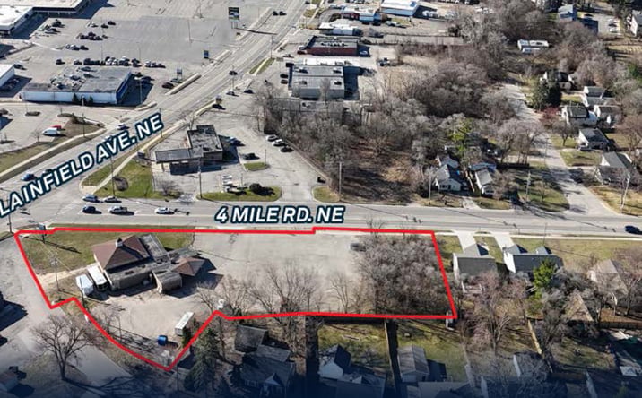 Pictures of Land property located at 3601 Plainfield Ave NE, Grand Rapids, MI 49525 for sales - image #1