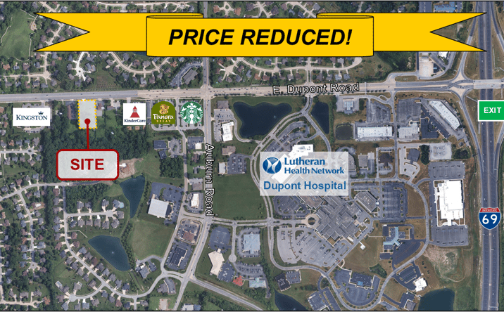 Pictures of Land property located at 1910 E Dupont Rd, Fort Wayne, IN 46825 for sales - image #1