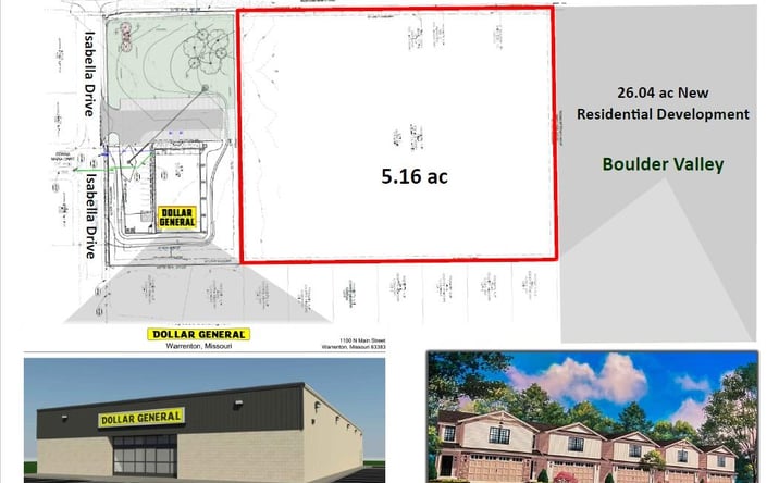 Pictures of Land property located at 00 N Hwy 47, Warrenton, MO 63383 for sales - image #1