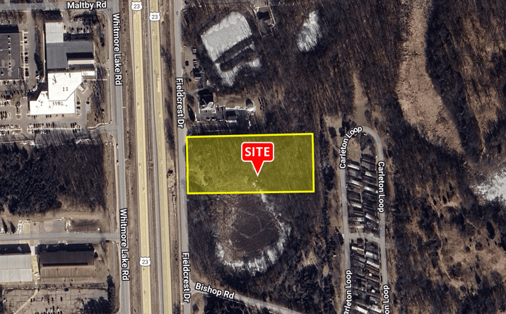 Pictures of Land property located at 3.7 Acres Fieldcrest Drive, Brighton, MI 48116 for sales - image #1
