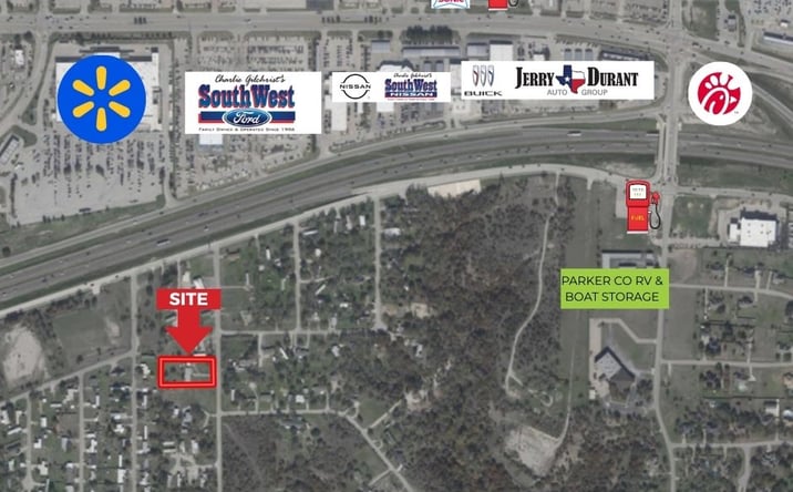 Pictures of Land property located at 304 Newell Drive, Hudson Oaks, TX 76087 for sales - image #1