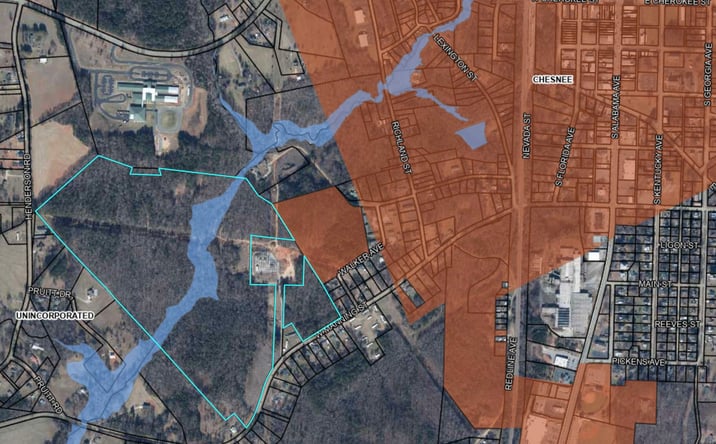 Pictures of Land property located at 00 W Manning St, Chesnee, SC 29323 for sales - image #1